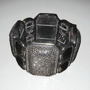 Vintage Sparkling Silver stretchy Bracelet